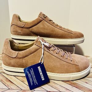 Birkenstock Bend Low Pink Clay Men's 12 EU 45‎ Suede Casual Sneakers Reg Wide